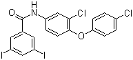 雷复尼特分子结构 (CAS 22662-39-1)