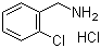 2-氯苄胺盐酸盐分子结构 (CAS 22680-44-0)