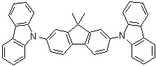9,9'-(9,9-Dimethyl-9H-fluorene-2,7-diyl)bis-9H-carbazole molecular structure (CAS 226958-06-1)