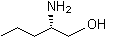结构式 CAS# 22724-81-8, (S)-2-氨基-1-戊醇