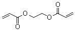 Ethylene glycol diacrylate molecular structure (CAS 2274-11-5)