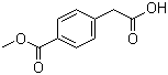 4-(Methoxycarbonyl)phenylacetic acid molecular structure (CAS 22744-12-3)