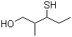 3-Mercapto-2-methylpenta-1-ol molecular structure (CAS 227456-27-1)
