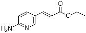 (E)-3-(6-Aminopyridin-3-yl)-2-propenoic acid ethyl ester molecular structure (CAS 227963-57-7)