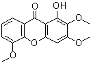 1-Hydroxy-2,3,5-trimethoxy-9H-xanthen-9-one molecular structure (CAS 22804-49-5)