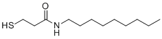 N-Nonyl-3-sulfanylpropanamide molecular structure (CAS 228716-16-3)