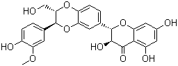 Silibinin molecular structure (CAS 22888-70-6)