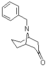 9-Benzyl-9-azabicyclo[3.3.1]nonan-3-one molecular structure (CAS 2291-58-9)
