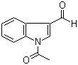 结构式 CAS# 22948-94-3, N-乙酰基吲哚-3-甲醛