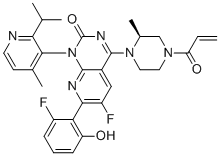 Sotorasib molecular structure (CAS 2296729-00-3)
