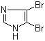 4,5-Dibromo-1H-imidazole molecular structure (CAS 2302-30-9)
