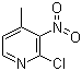 2-Chloro-4-methyl-3-nitropyridine molecular structure (CAS 23056-39-5)