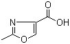 2-Methyloxazole-4-carboxylic acid molecular structure (CAS 23062-17-1)
