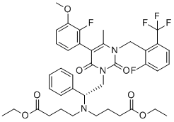 噁拉戈利二酯杂质分子结构 (CAS 2316733-81-8)