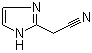 1H-Imidazole-2-acetonitrile molecular structure (CAS 23184-45-4)