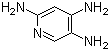2,4,5-Triaminopyridine molecular structure (CAS 23244-87-3)