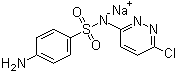 Sulfachloropyridazine sodium molecular structure (CAS 23282-55-5)
