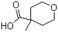 4-Methyltetrahydro-2H-pyran-4-carboxylic acid molecular structure (CAS 233276-38-5)