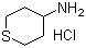 Tetrahydro-2H-thiopyran-4-amine hydrochloride molecular structure (CAS 233763-40-1)