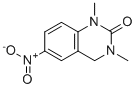1,3-Dimethyl-6-nitro-3,4-dihydroquinazolin-2(1H)-one molecular structure (CAS 233775-52-5)