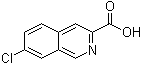7-Chloro-3-isoquinolinecarboxylic acid molecular structure (CAS 234098-55-6)