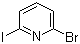 2-溴-6-碘吡啶分子结构 (CAS 234111-08-1)