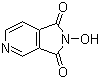 N-Hydroxy-3,4-pyridinedicarboximide molecular structure (CAS 23439-88-5)