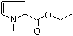 Ethyl 1-methylpyrrole-2-carboxylate molecular structure (CAS 23466-27-5)