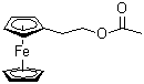 2-Ferrocenylethyl acetate molecular structure (CAS 234753-97-0)