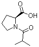 L-1-Isobutyrylproline molecular structure (CAS 23500-15-4)