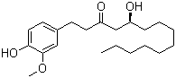 10-Gingerol molecular structure (CAS 23513-15-7)