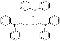 三(2-二苯基膦乙基)膦分子结构 (CAS 23582-03-8)