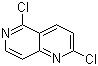 2,5-Dichloro-1,6-naphthyridine molecular structure (CAS 23616-35-5)