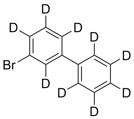 3-溴-1,1'-联苯-d9分子结构 (CAS 2363789-28-8)