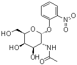 2-Nitrophenyl 2-(acetylamino)-2-deoxy-alpha-D-galactopyranoside molecular structure (CAS 23646-67-5)