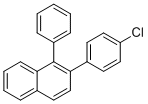2-(4-Chlorophenyl)-1-phenylnaphthalene molecular structure (CAS 2366210-03-7)