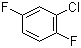 2,5-二氟氯苯分子结构 (CAS 2367-91-1)