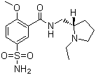 Levosulpiride molecular structure (CAS 23672-07-3)