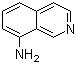 8-氨基异喹啉分子结构 (CAS 23687-27-6)