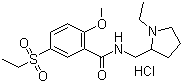 Sultopride hydrochloride molecular structure (CAS 23694-17-9)