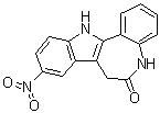 结构式 CAS# 237430-03-4, Alsterpaullone