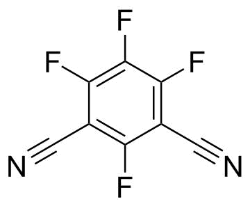 2,4,5,6-Tetrafluoroisophthalonitrile molecular structure (CAS 2377-81-3)