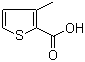 结构式 CAS# 23806-24-8, 3-甲基噻吩-2-羧酸