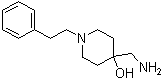 4-(Aminomethyl)-1-phenethyl-4-piperidinol molecular structure (CAS 23808-42-6)
