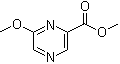 结构式 CAS# 23813-24-3, 6-甲氧基-2-吡嗪羧酸甲酯