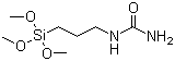 1-[3-(Trimethoxysilyl)propyl]urea molecular structure (CAS 23843-64-3)