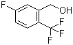 5-Fluoro-2-(trifluoromethyl)benzyl alcohol molecular structure (CAS 238742-82-0)
