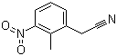 2-Methyl-3-nitrophenylacetonitrile molecular structure (CAS 23876-14-4)