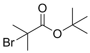 tert-Butyl 2-bromoisobutyrate  molecular structure (CAS 23877-12-5)