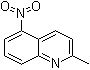 2-Methyl-5-nitroquinoline molecular structure (CAS 23877-94-3)